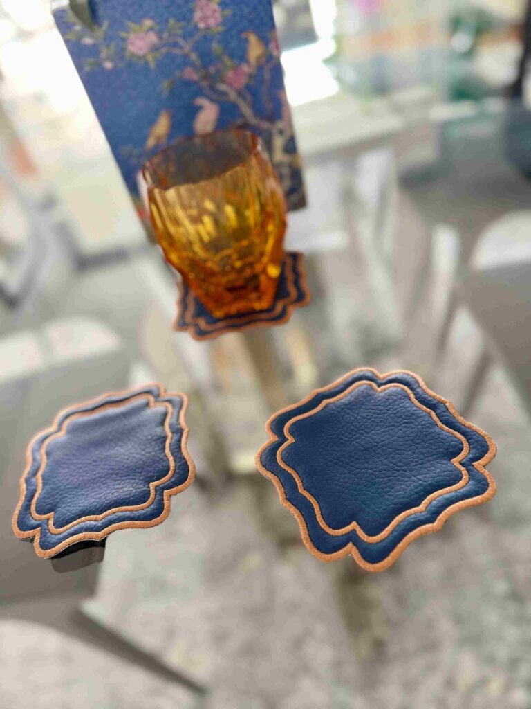Set de 6 posavasos Verona Azul (Gift box)