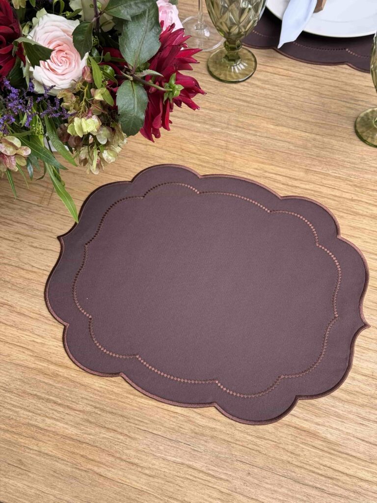 Individuales Belize Marron Chocolate